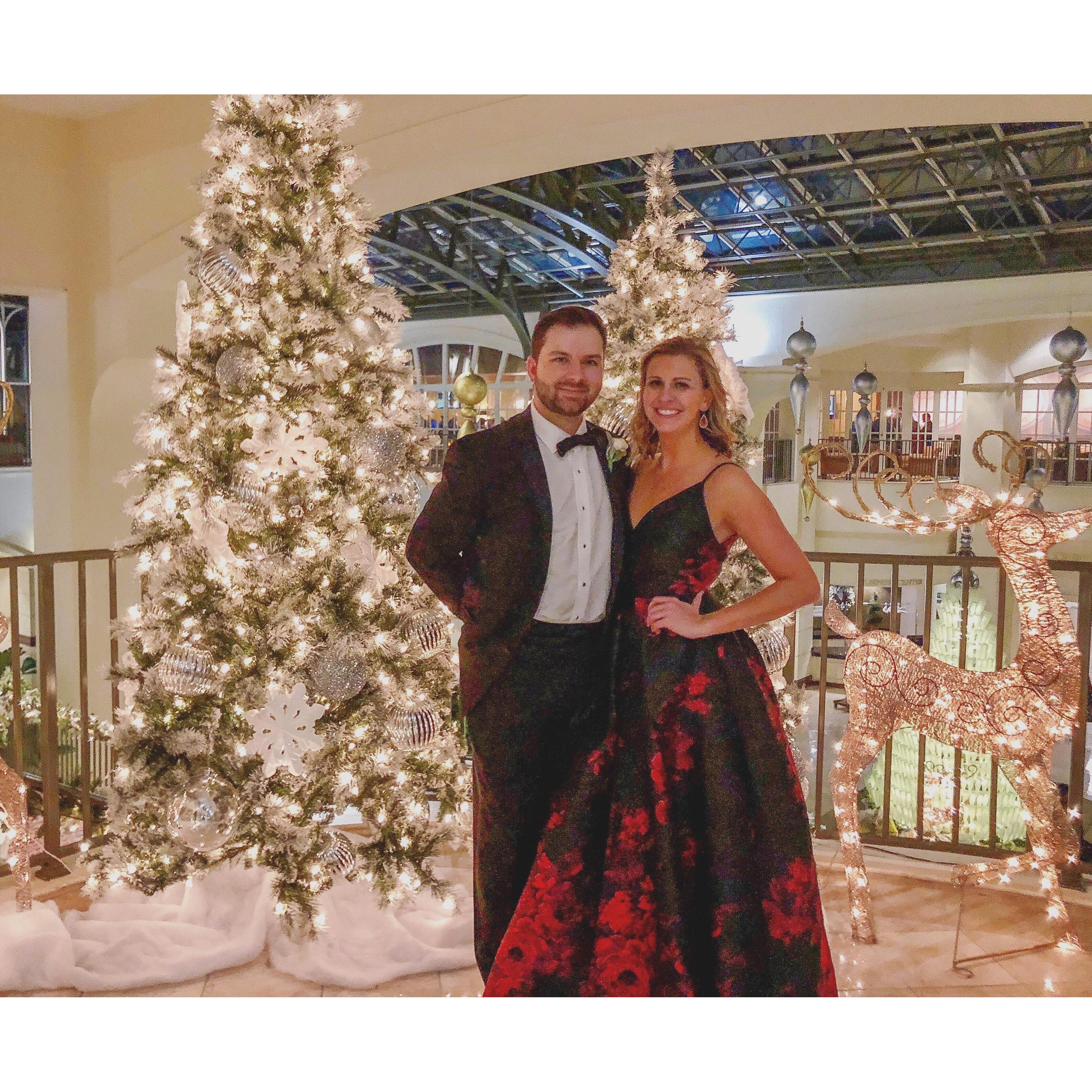 December 2018- Chateau Elan for the Thornley's wedding (this is the night we said "I love you" for the first time...except it came out of Brad's mouth, "You know I love you, right?")