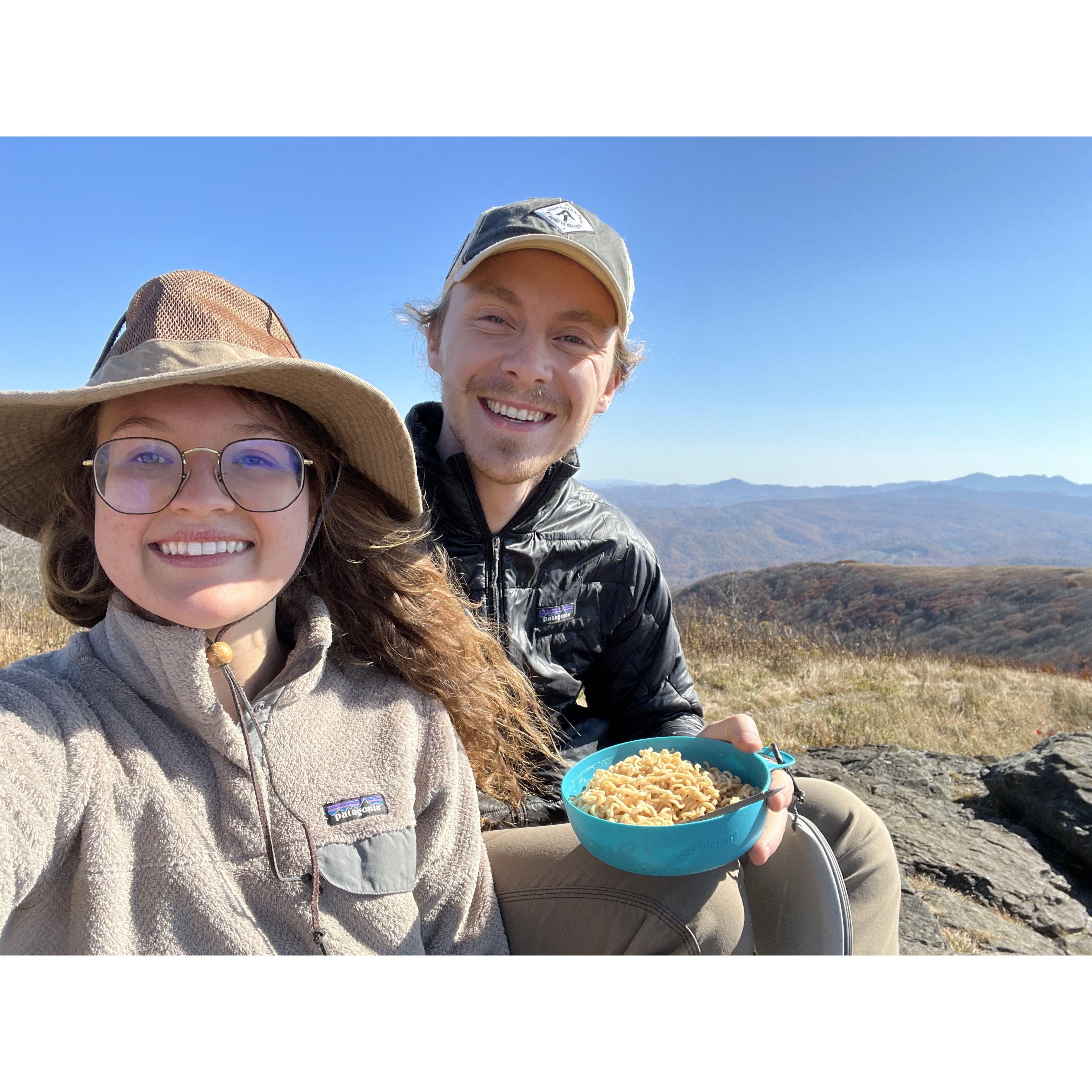 Backpacking Roan Mountain