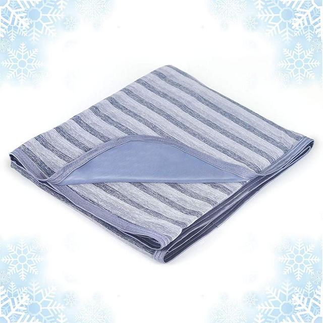 Cooling Blanket with Double Sided Cold,Queen Size Big Luxury Bed Blankets,Lightweight Breathable Summer Blanket,Transfer Heat to Keep Adults,Children Cool for Hot Sleepers Night Sweats,with Travel Bag