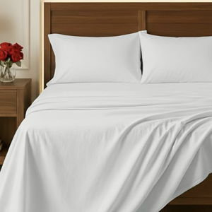 California Design Den 100% Egyptian Cotton Bed Sheets - Certified Authentic Luxury King Sheets Set with Deep Pockets, Soft Sateen, Breathable and Durable Luxury Bedding Set - Ivory