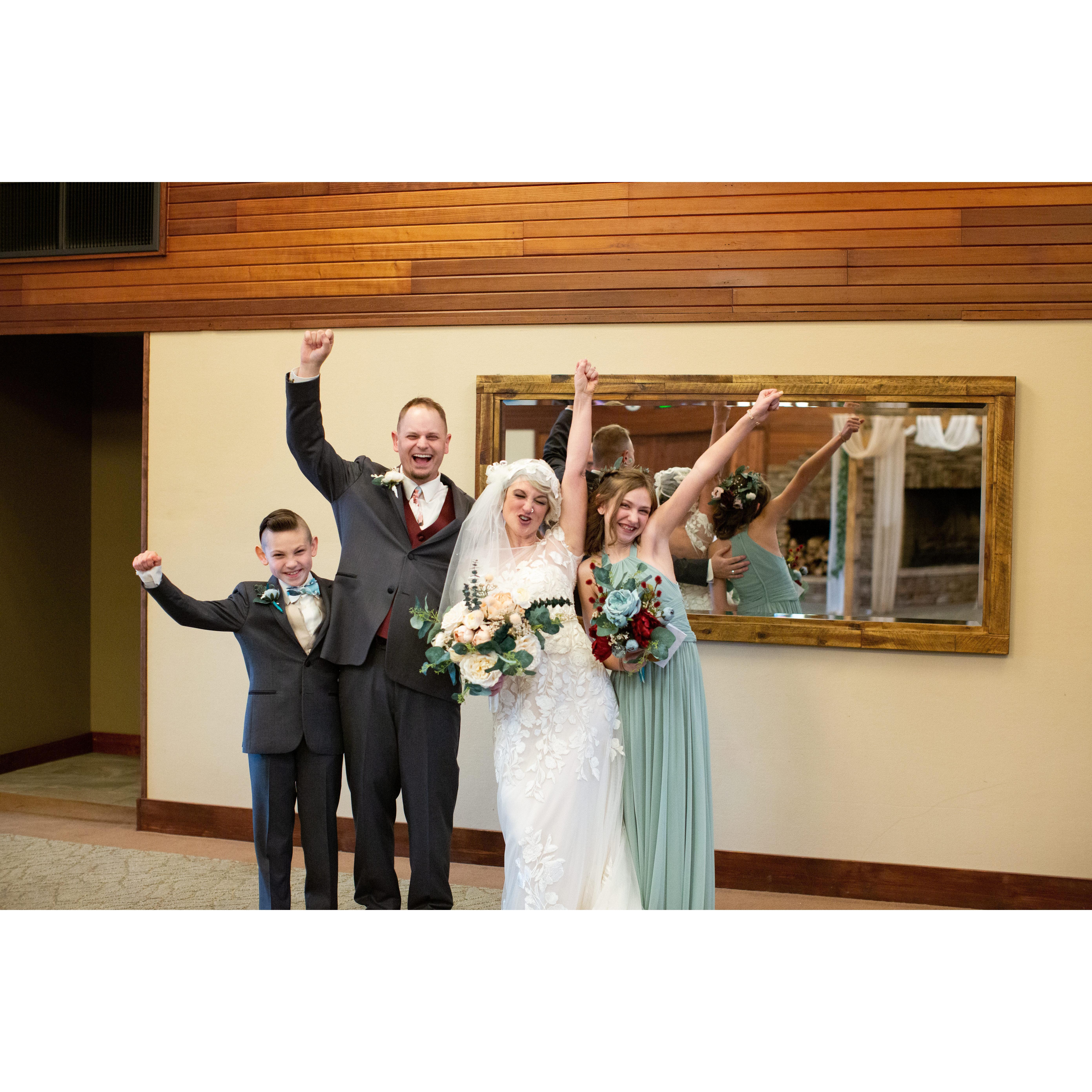 Yay, we did it!!