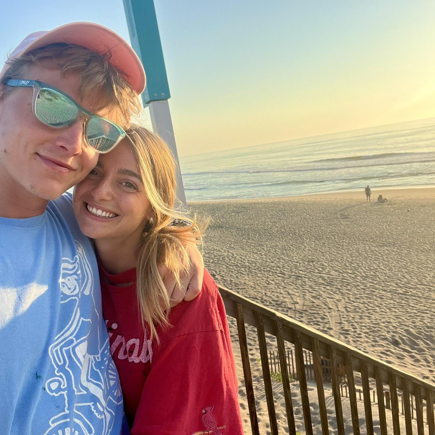 The beach is always magical