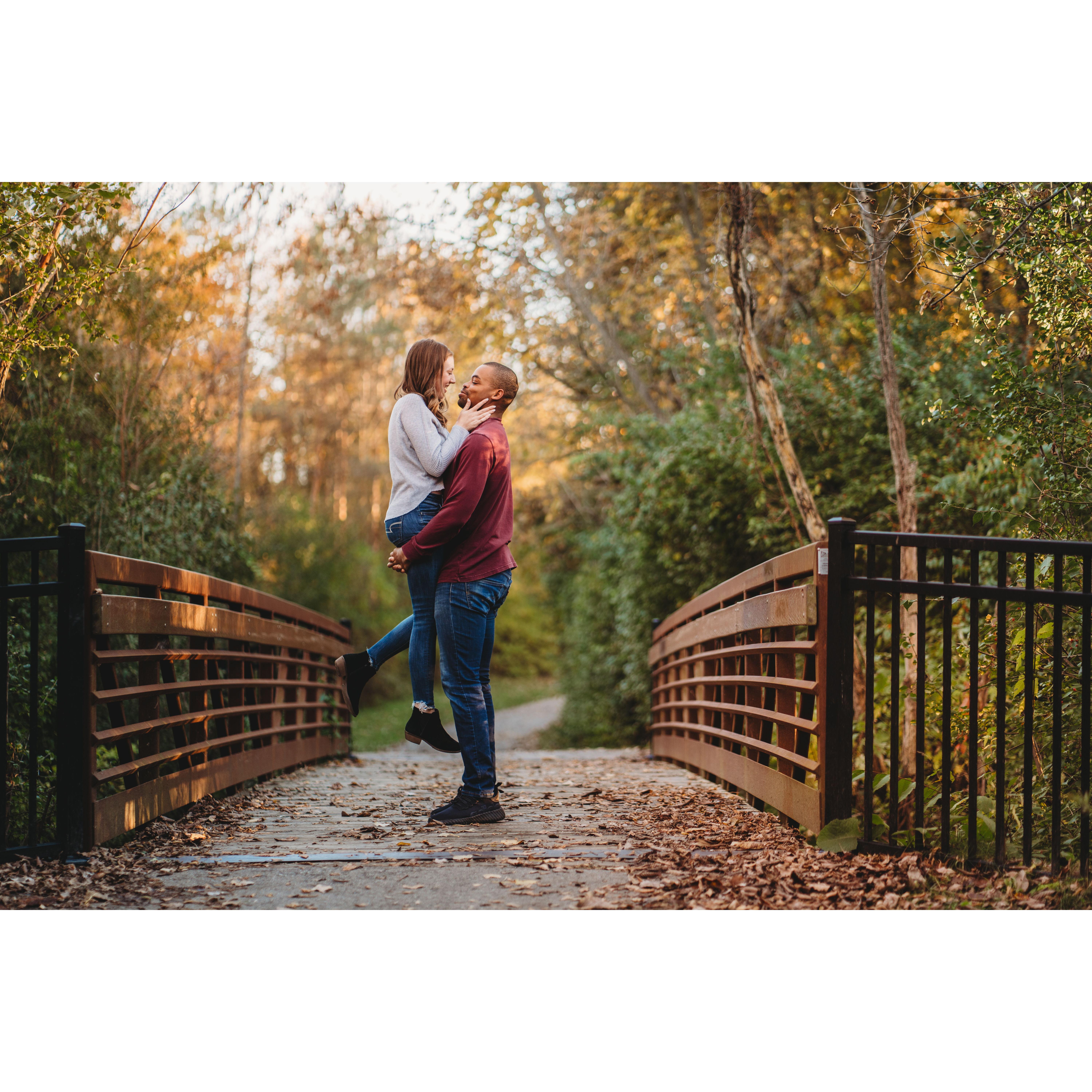 One of our engagement photos!