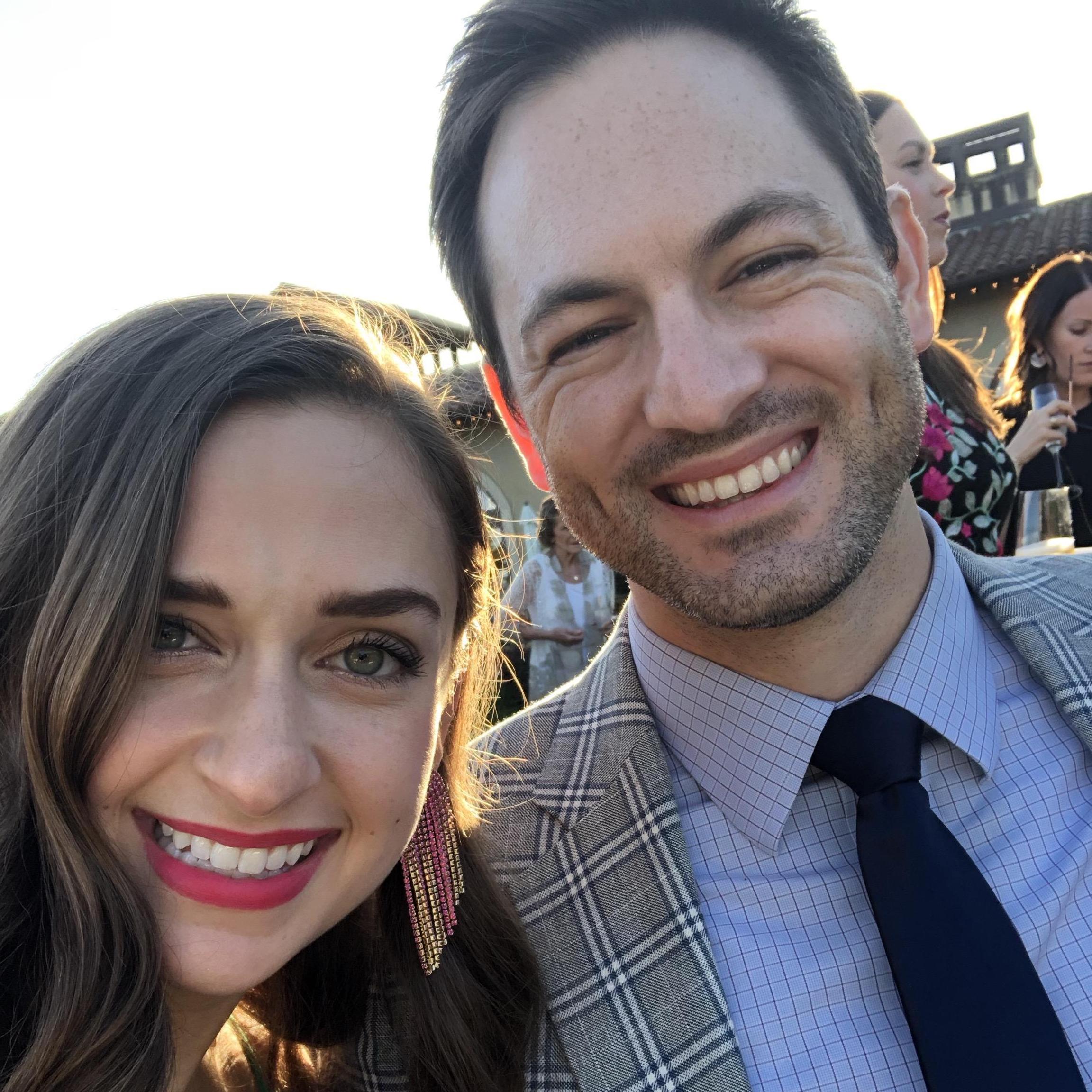 Celebrating our friends getting married in Sonoma
