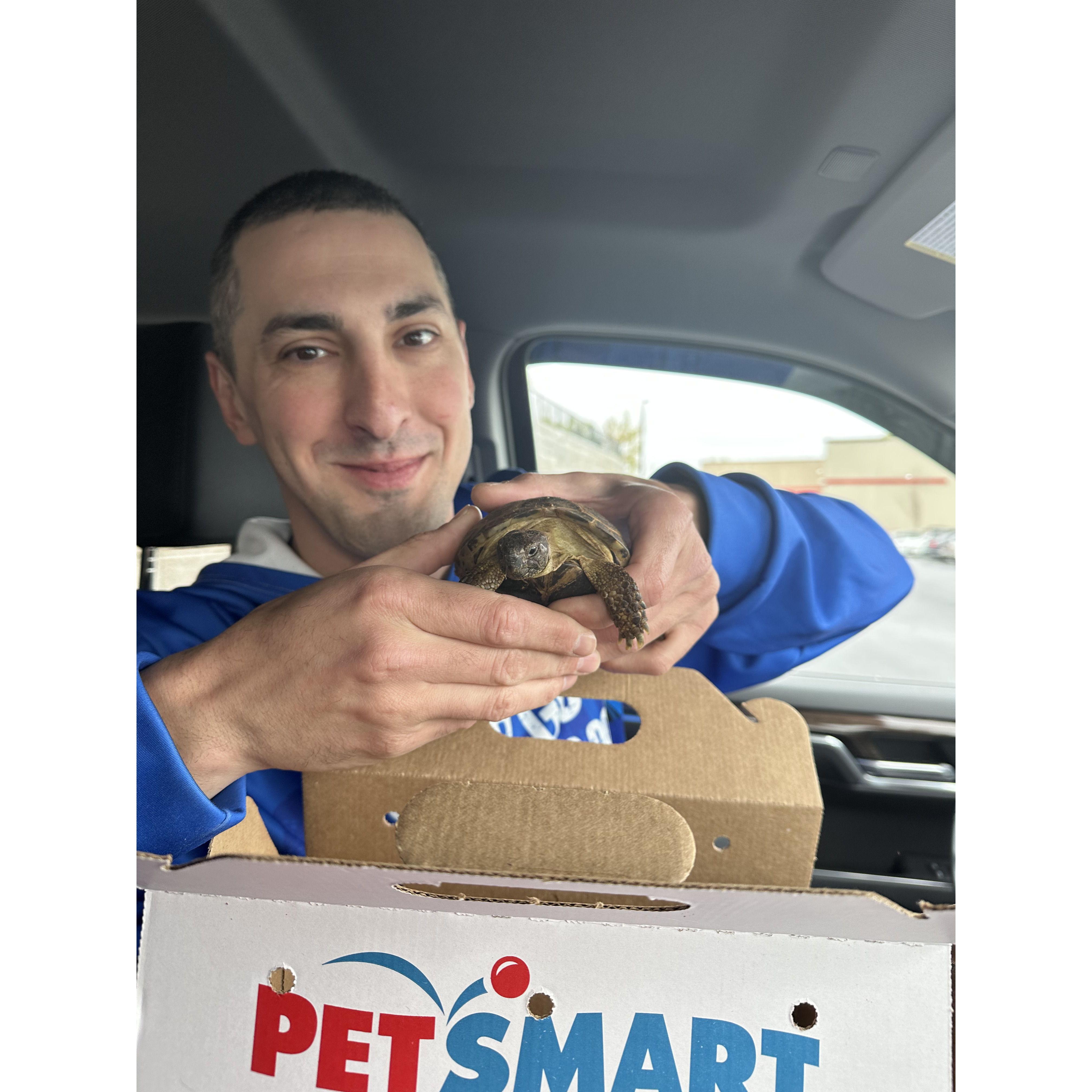 When we brought Little Z home for the first time