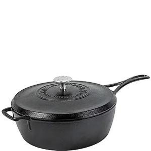Lodge Cast IronBlacklock 4-Quart Deep Skillet with Lid