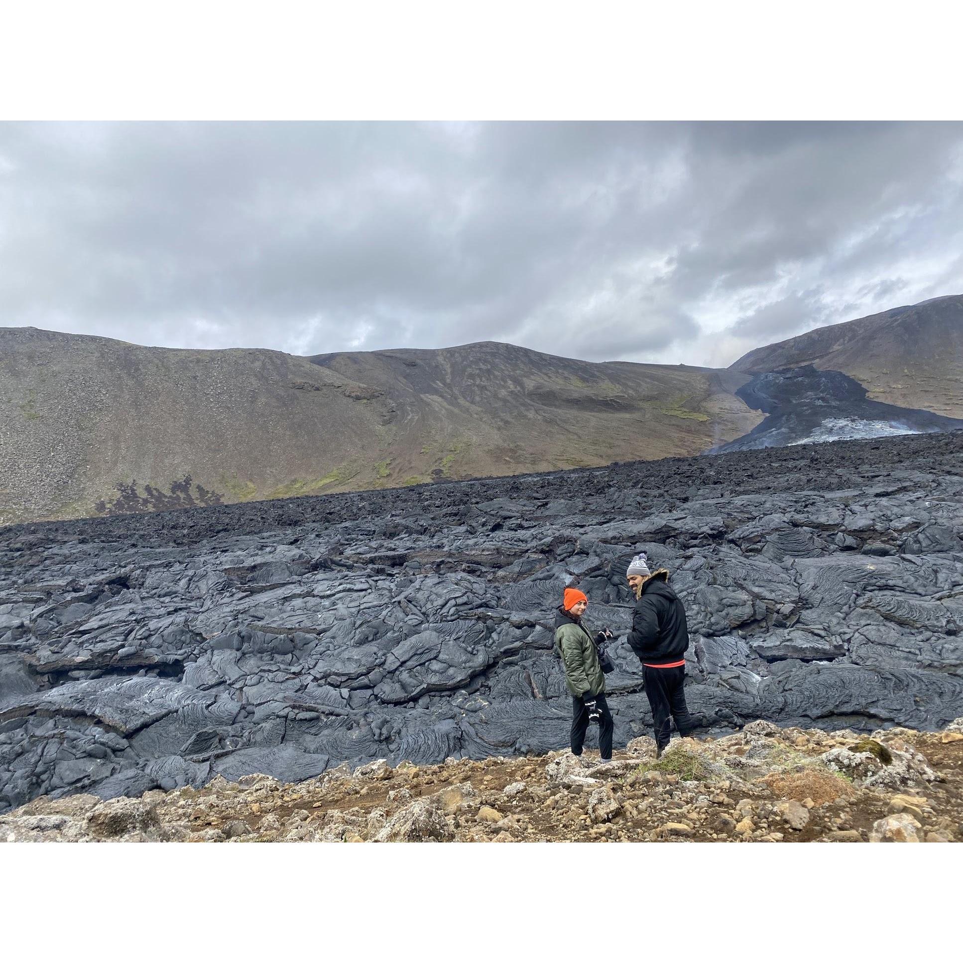 Chasing volcanoes in Iceland