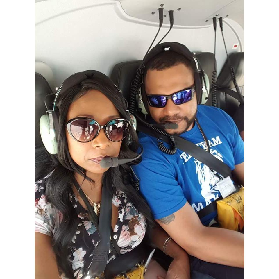 Helicopter ride over the Palms in Dubai 2017