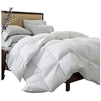KingLinen White Down Alternative Comforter Duvet Insert with Conner Tabs Full/Queen