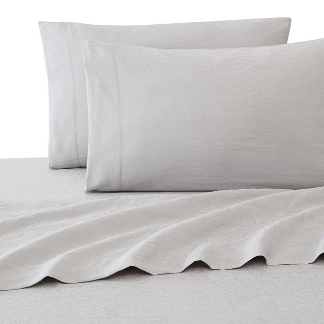 UGG® Devon Garment Washed King Sheet Set in Navy Pinstripe