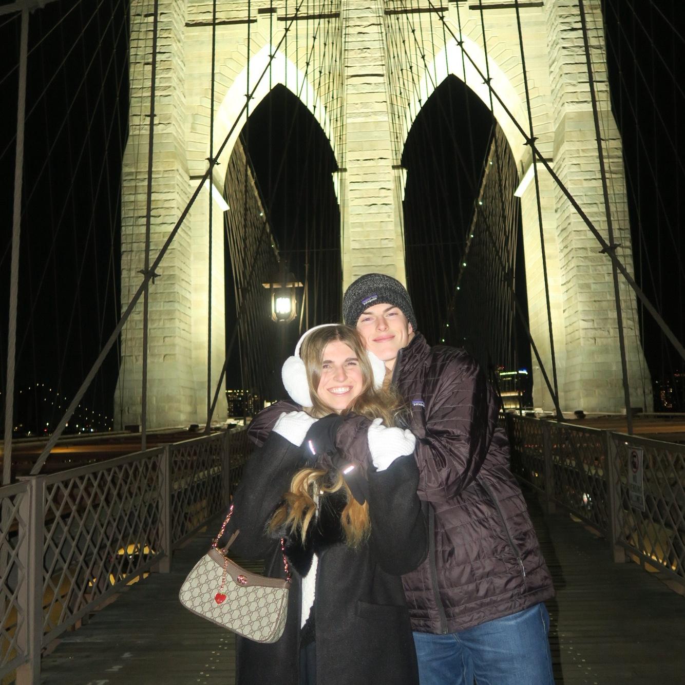 In December 2024 we took a trip for the holiday’s with Ella’s family to NYC and it was magical. This is also where Jake asked Ella’s mom for her blessing to marry her!