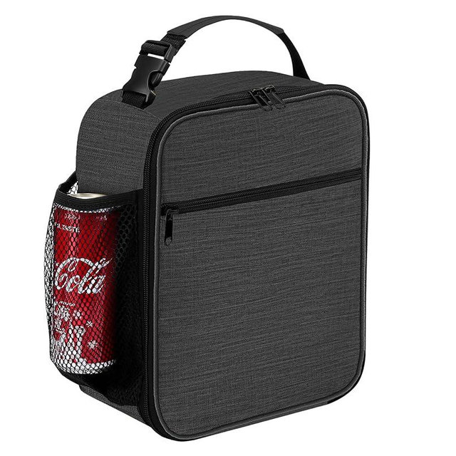 ZM-YOUTOO Lunch Box for Men - Reusable Lunch Bag Men Adult Women- Insulated Small LunchBox (Depth Gray)