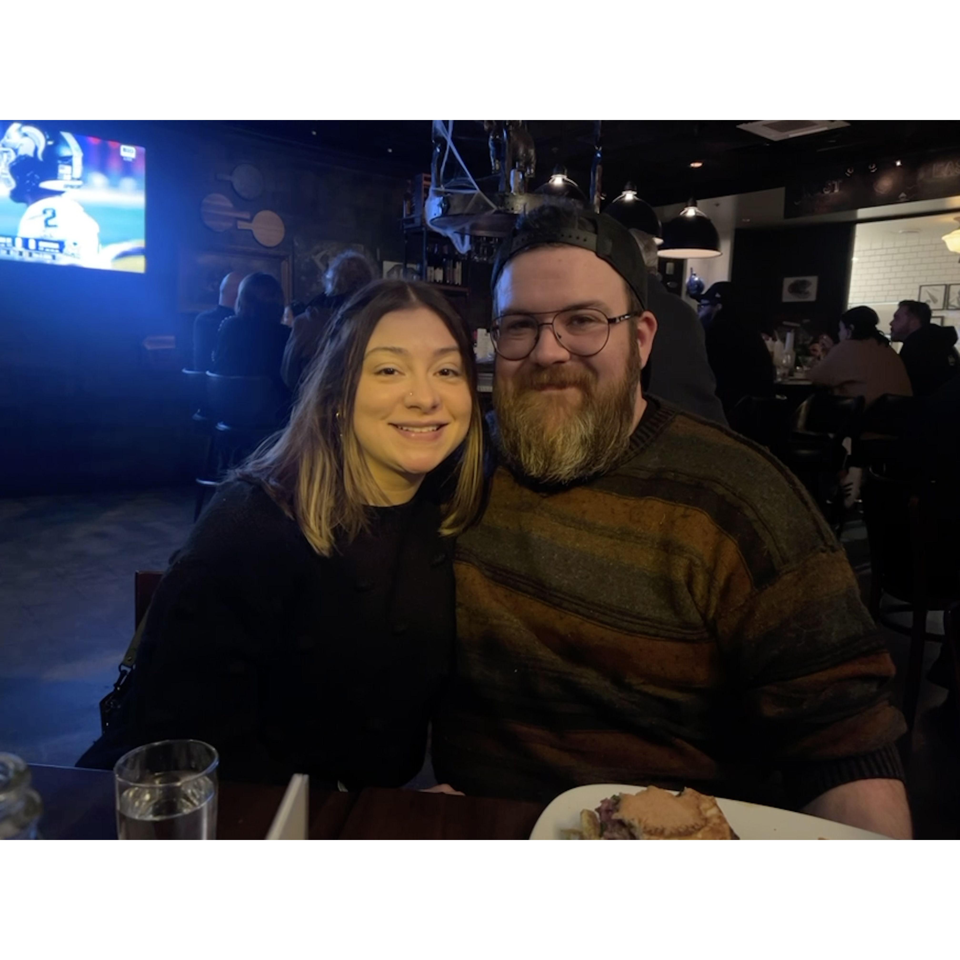 Double dinner date