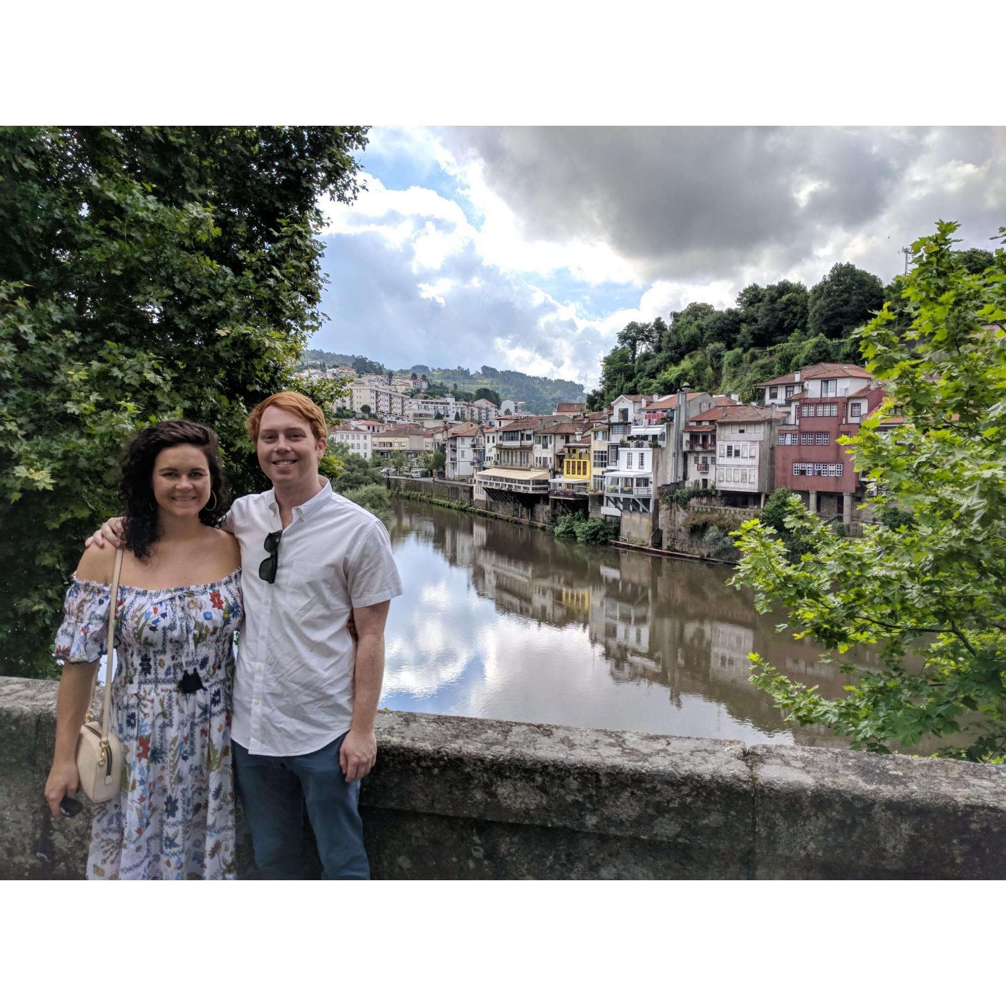 Visiting Porto on our first big trip together.