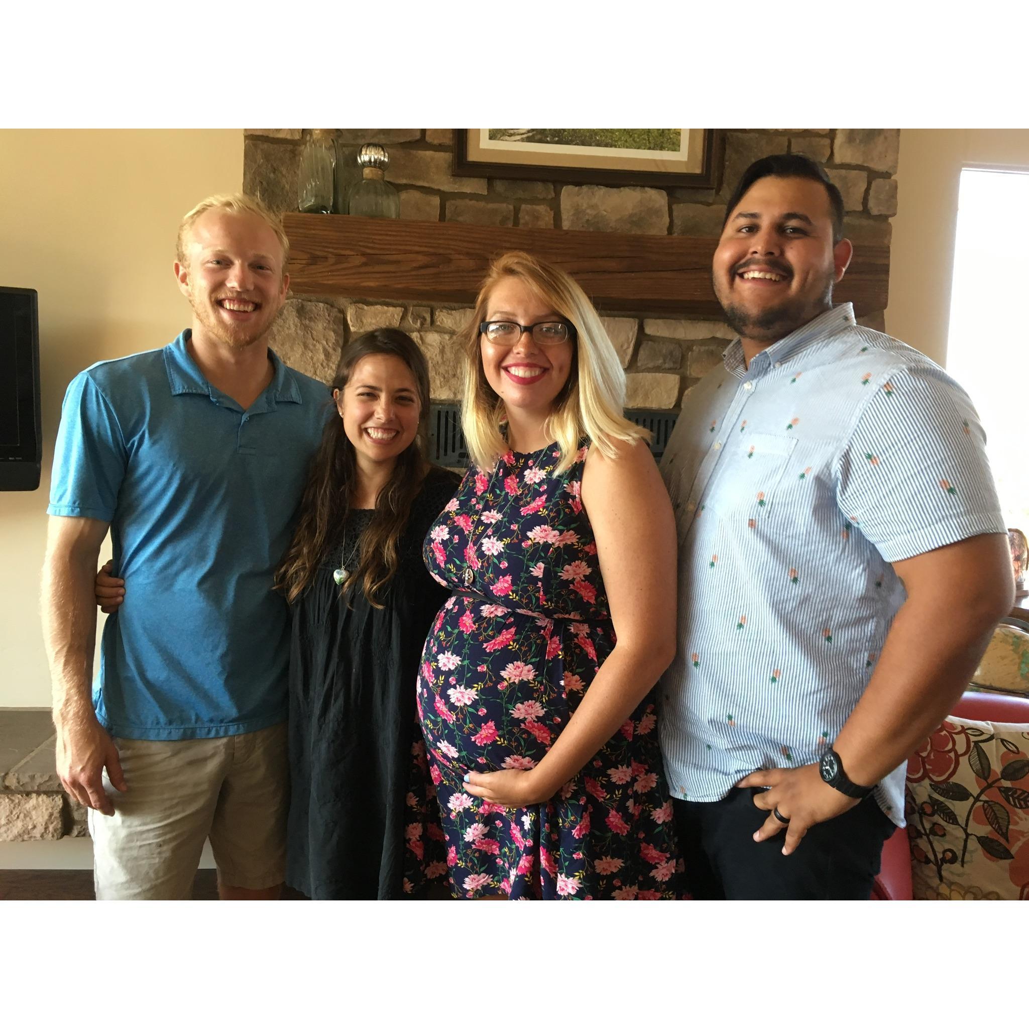 Our friends Alyssa and Jeremiah and baby Judah!