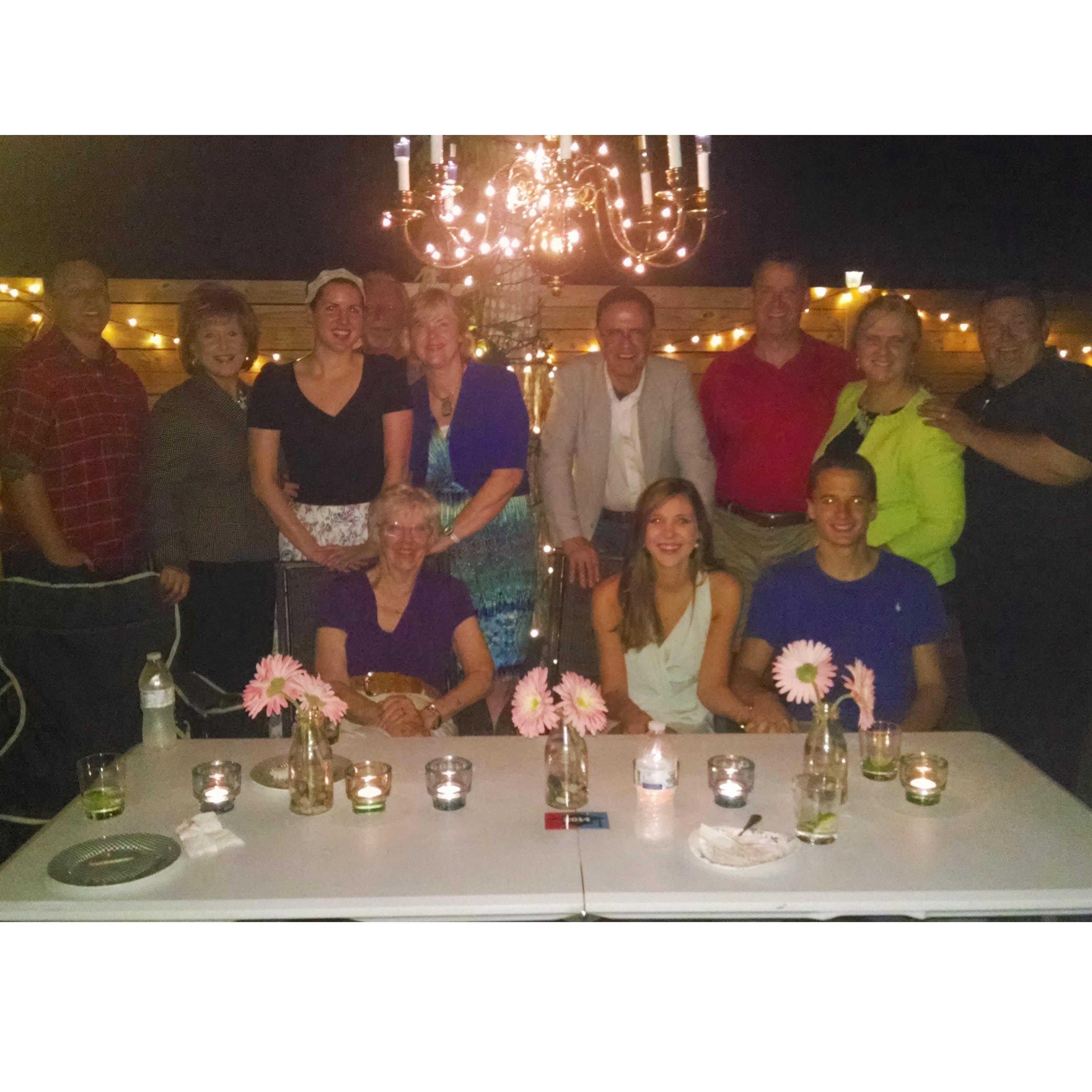 High School graduation party -May 2014