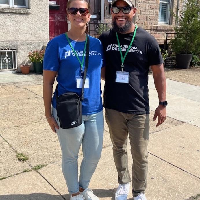 Street ministry at Philly Dream Center!
