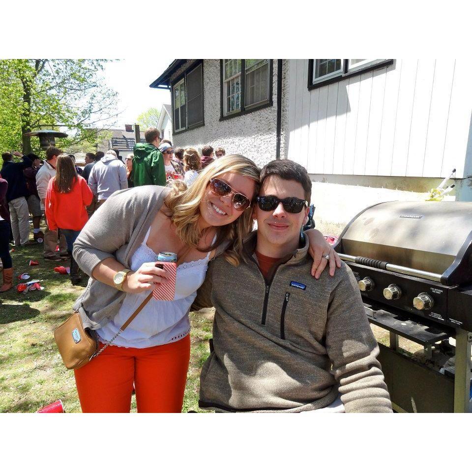FIJI tailgate at Virginia Tech, 2014
