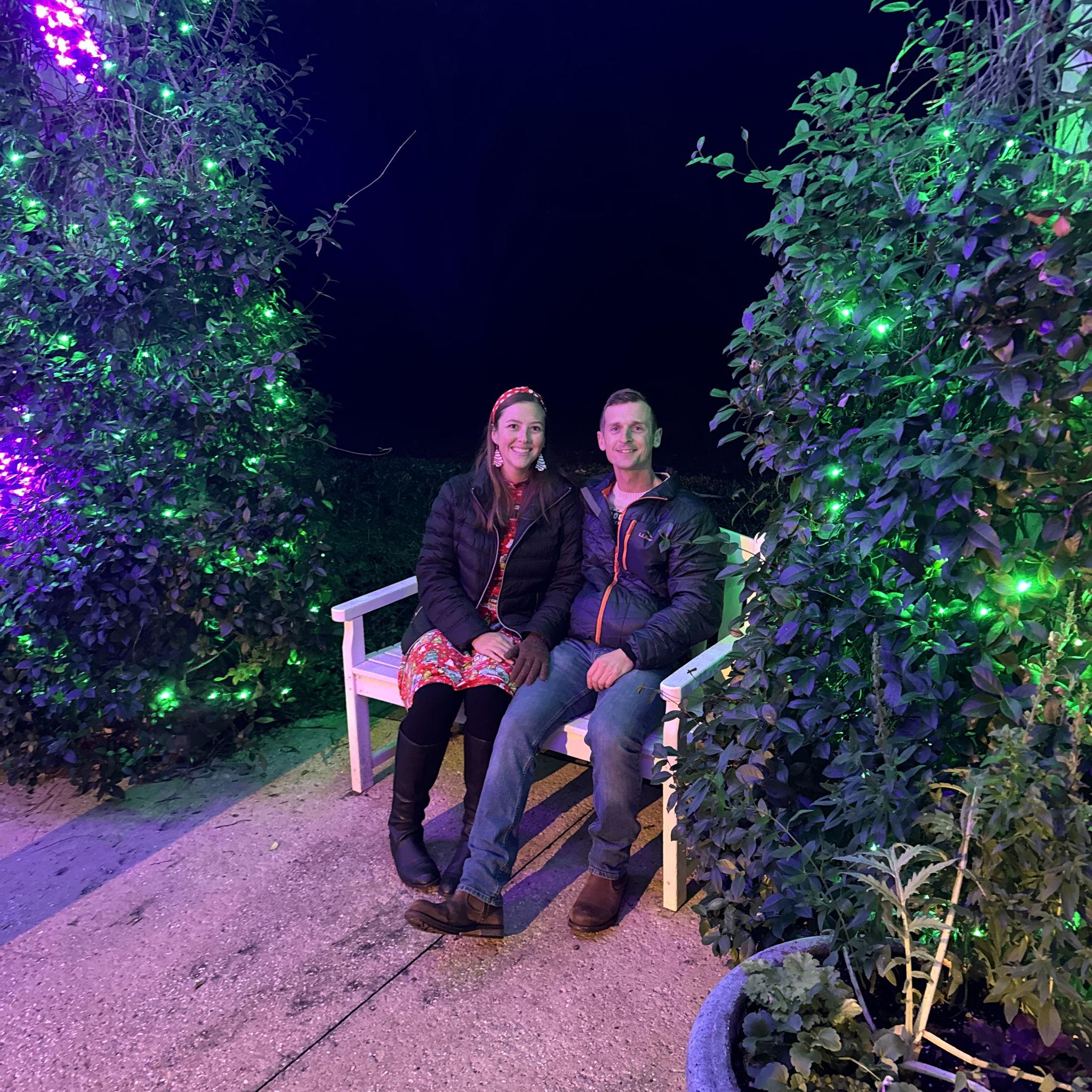 A nice night of walking around Airlie Gardens!