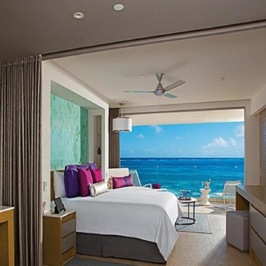 This is a standard room - all rooms are ocean facing.