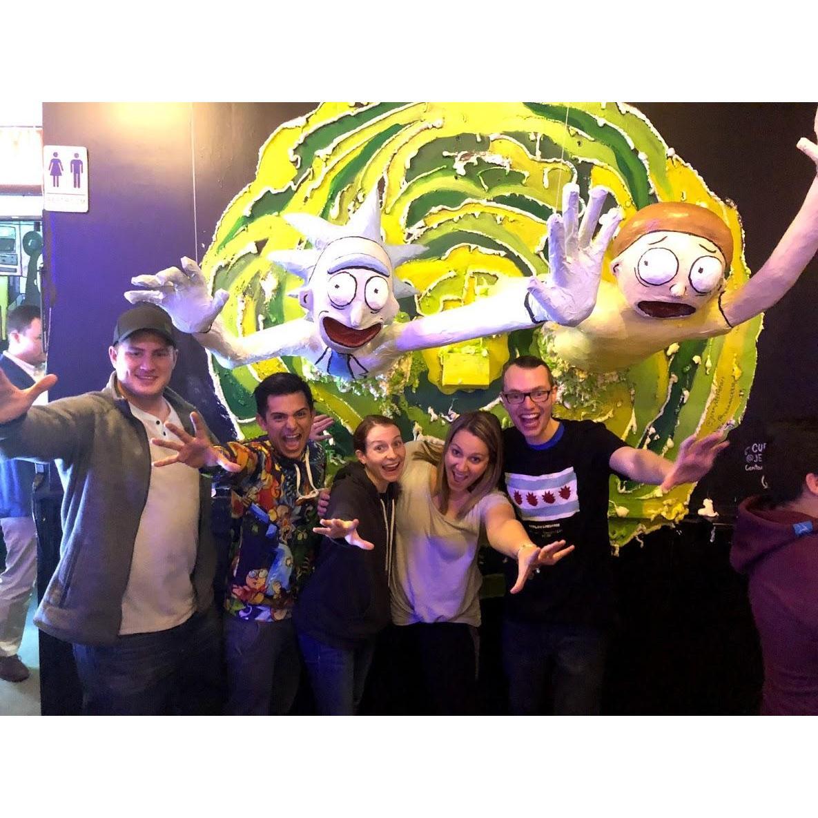 Rick and Morty Trivia with the crew!