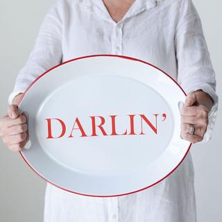 Marin Enameled Darlin' Tray