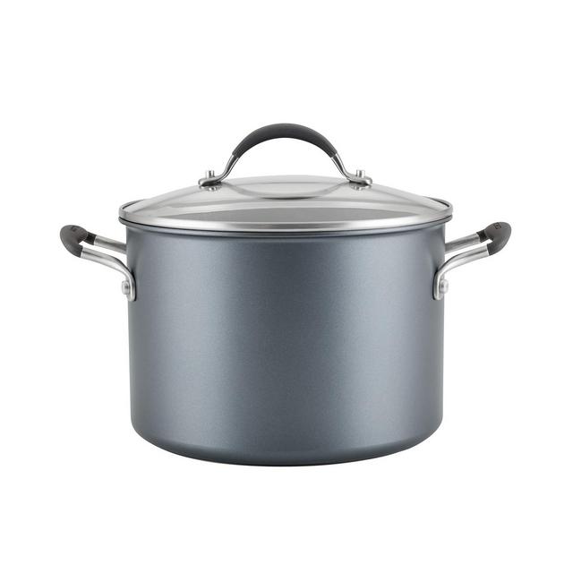 Circulon A1 Series with ScratchDefense Technology Aluminum 8-Quart Nonstick Induction Stockpot with Lid