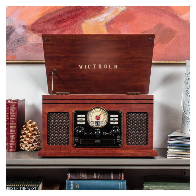 Victrola Classic Wood Bluetooth Record Player - Mahogany