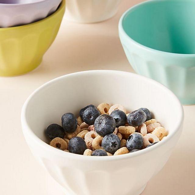 Anthropologie Matte Latte Bowls, Set of 6