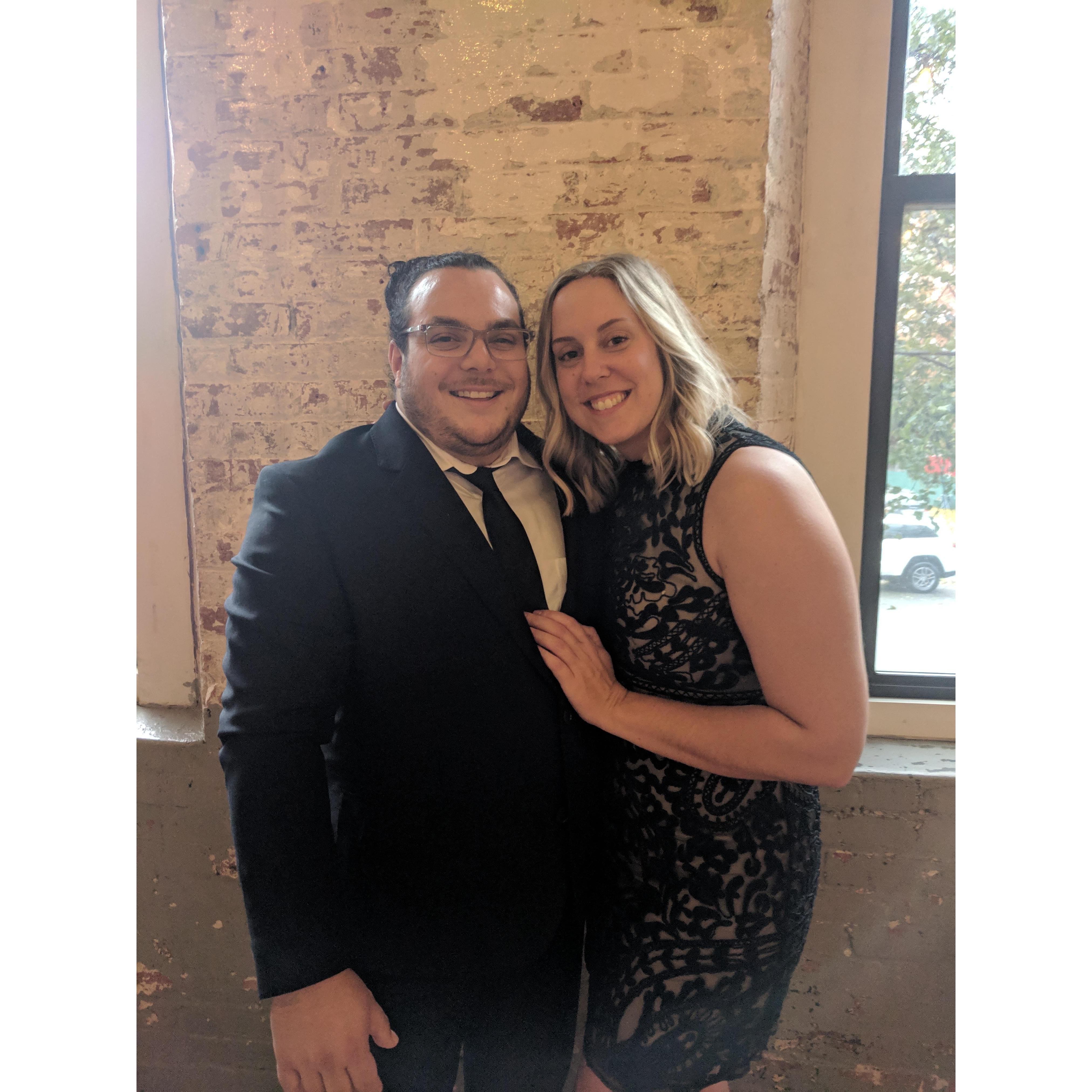 Our first event together!