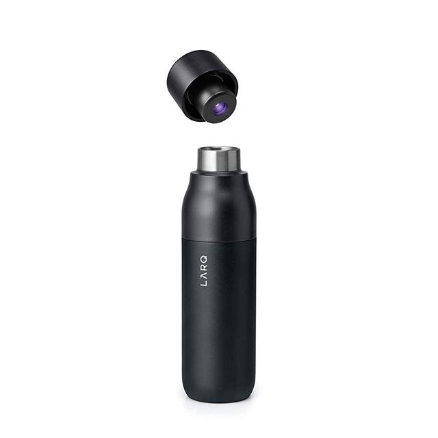 LARQ Insulated Self-Cleaning and Stainless Steel Water Bottle with UV Water Purifier, 25oz