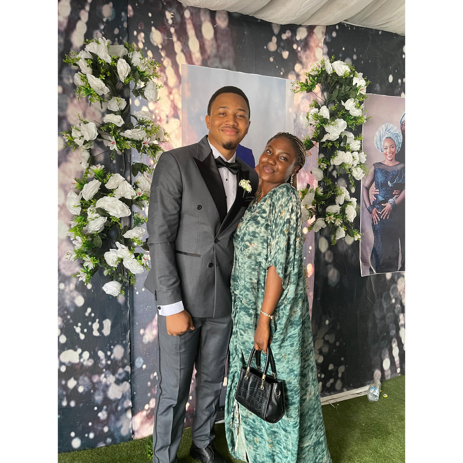 At a friend's wedding