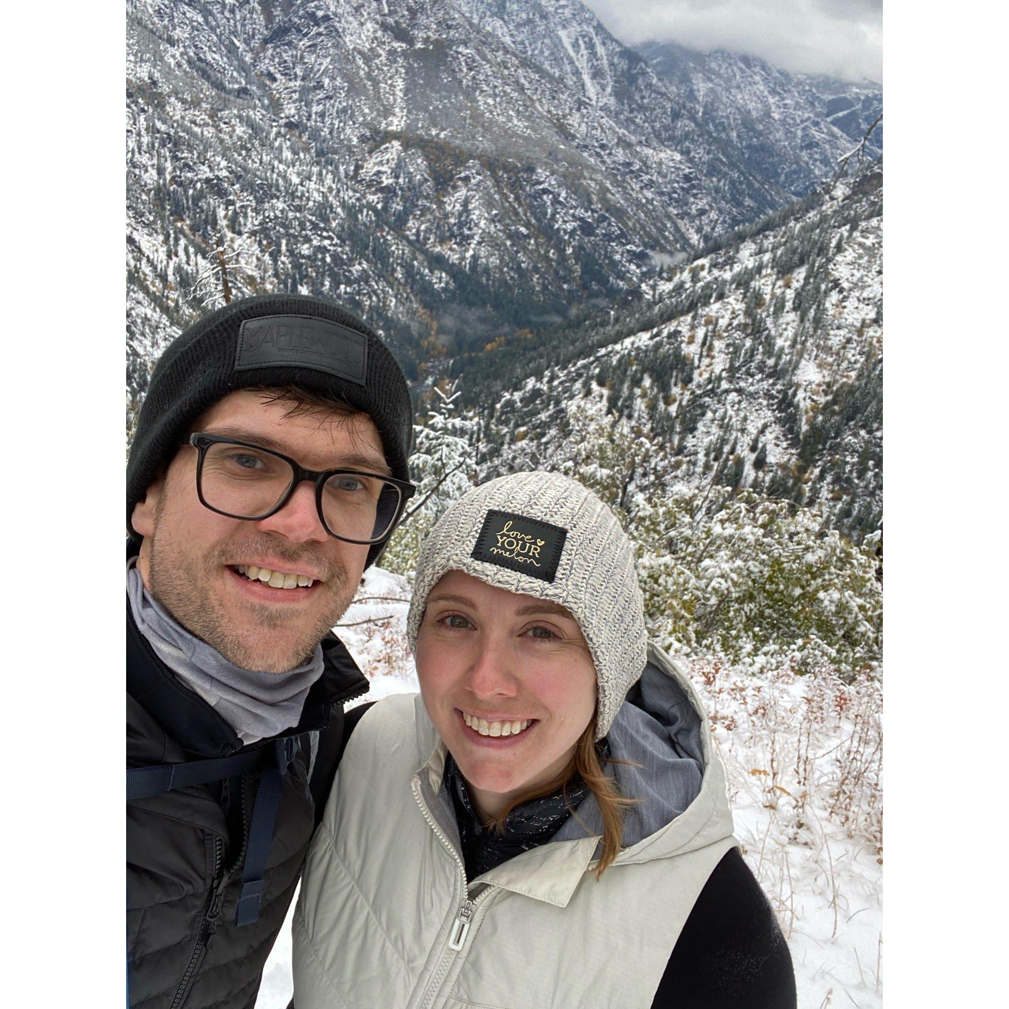 Our first hike in Washington