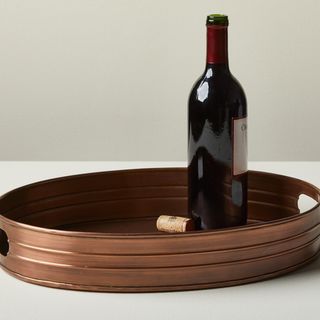 Copper Plated Serving Tray