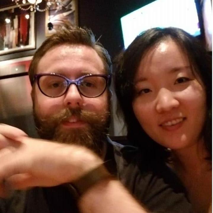 We were waiting for our food patiently, took selfies to kill some time!