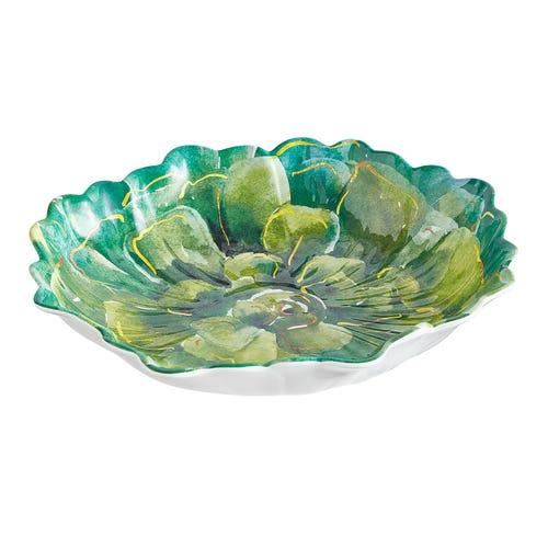 Succulent Melamine Serving Bowl
