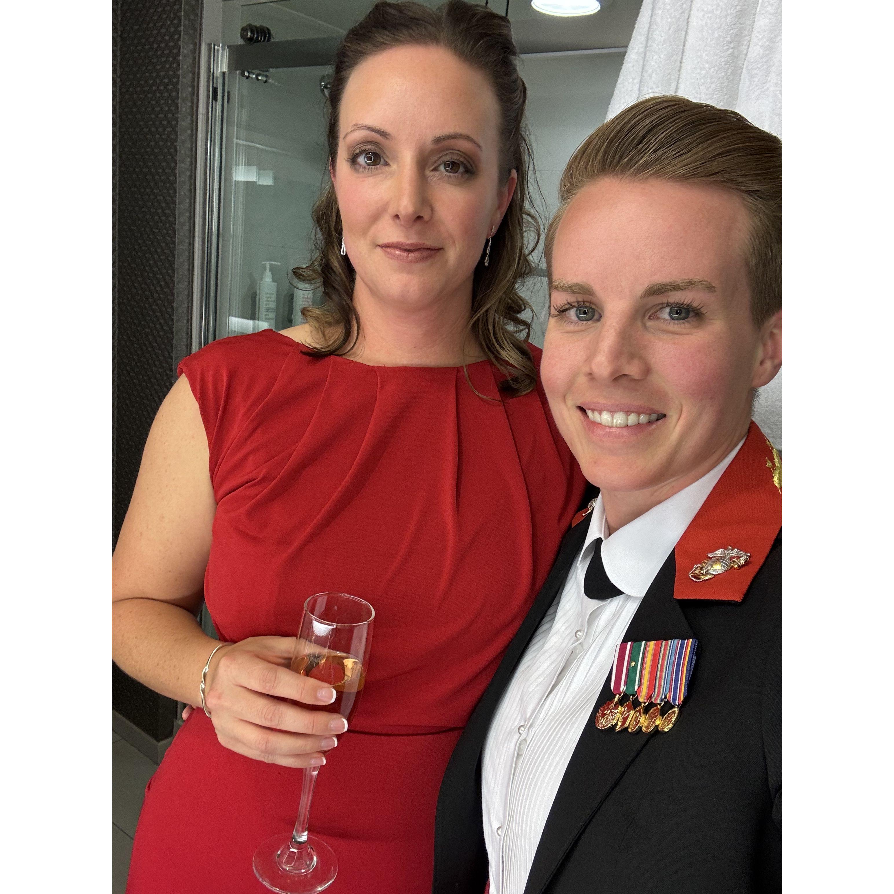 Emily's USMC ball, November 2024
