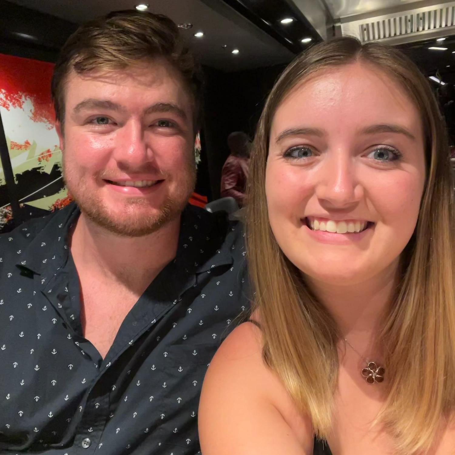 Another cruise pic from when we got engaged!