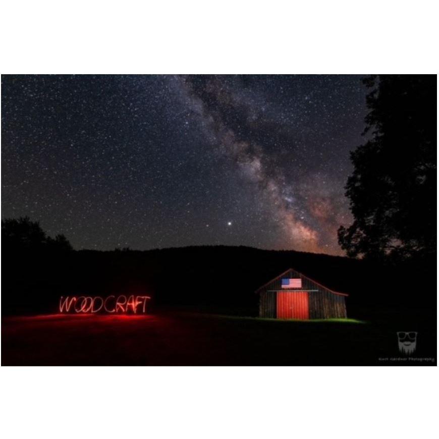 The stars over "The Field of Dreams" 