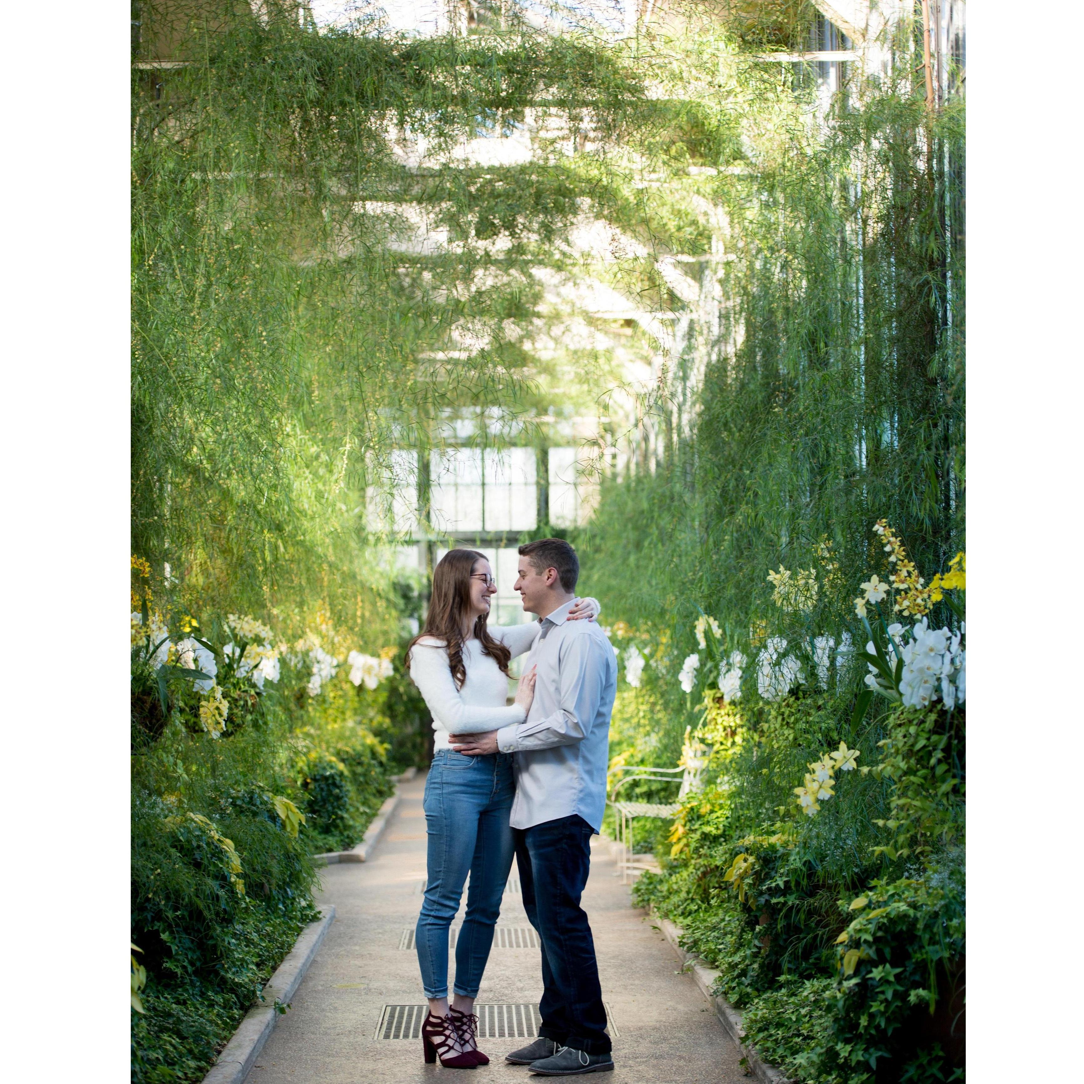 Engagement Shoot @ Longwood Gardens