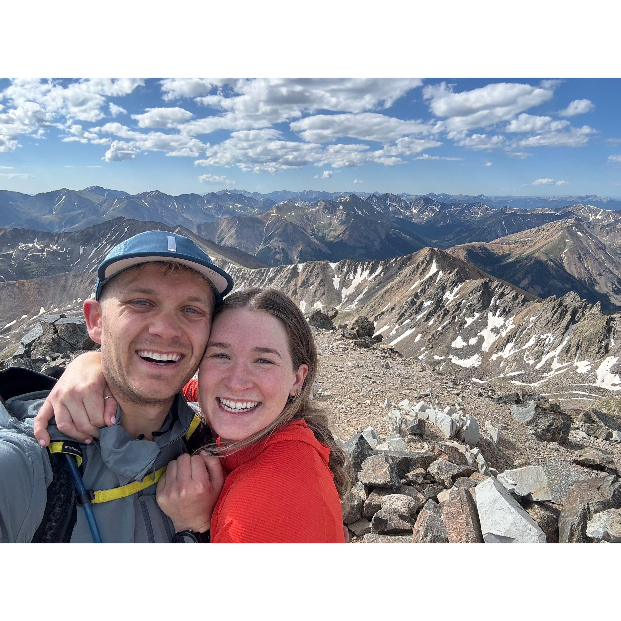 La Plata Peak 14,336ft