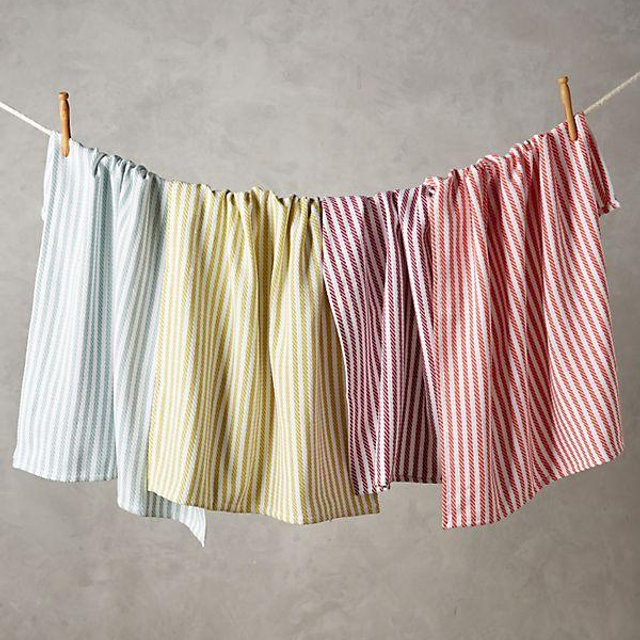 Baker Stripe Dish Towels, Set of 4