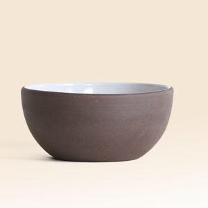 Jono Union Bowl (Dark Brown | White)