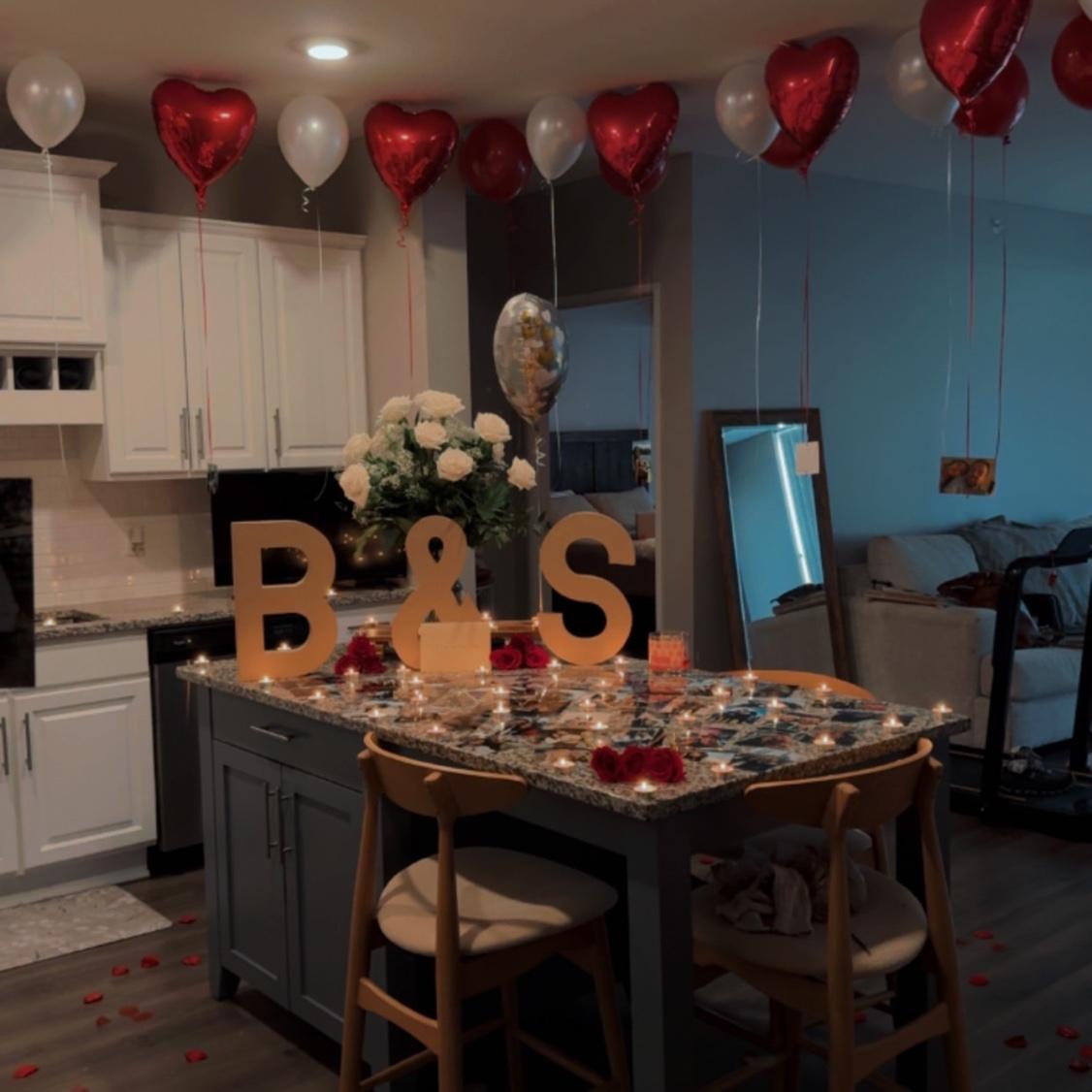 More Anniversary celebrations! This was from Blake to Syd.