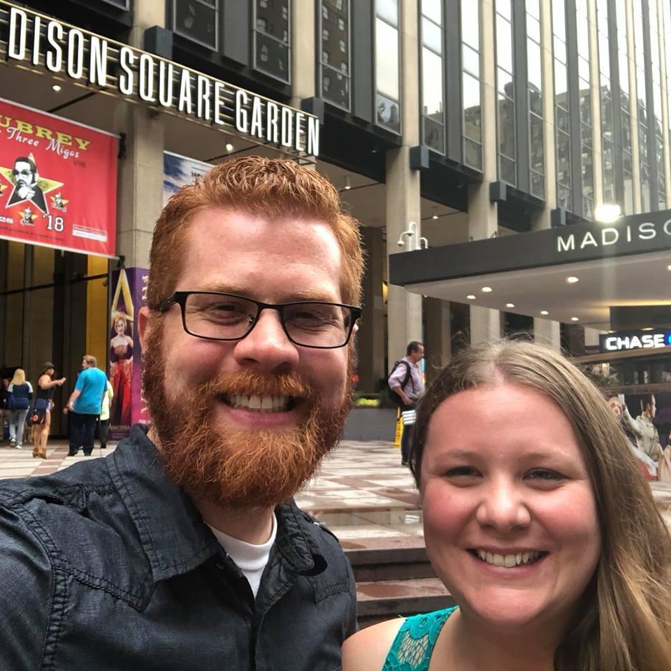 Jason Alden at Madison Square Garden