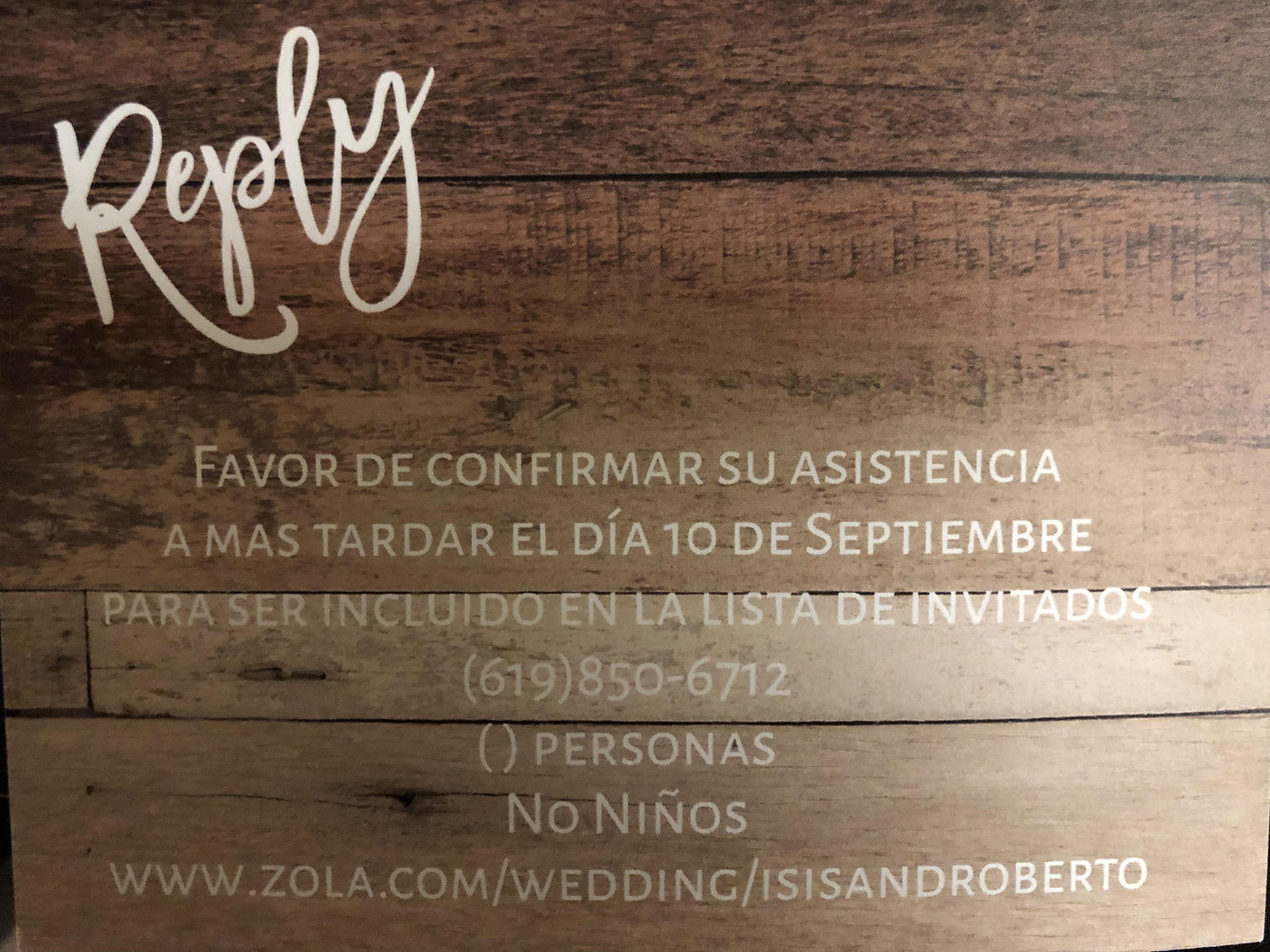 The Wedding Website of Isis Becerra and Roberto Becerra