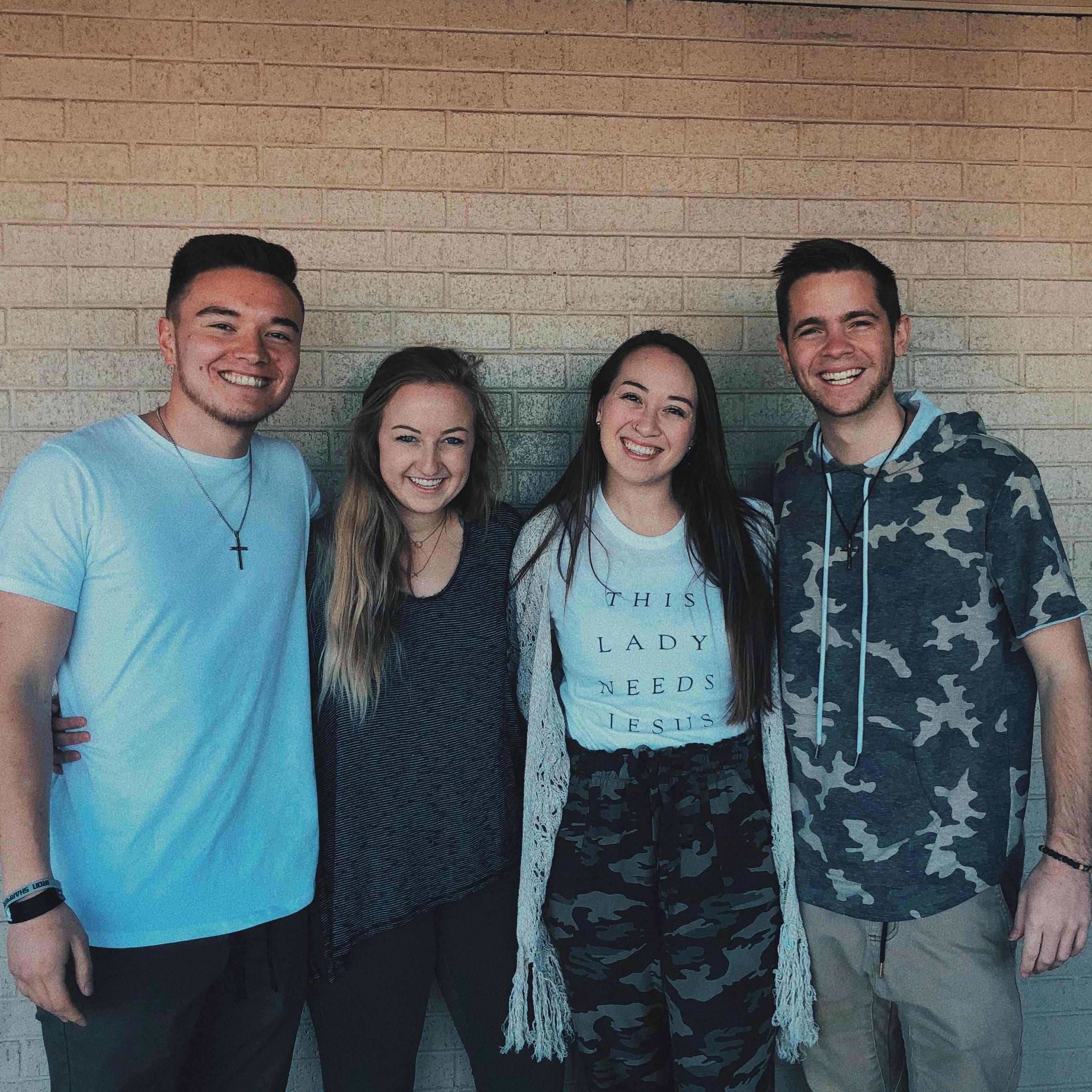 Post church with some besties!