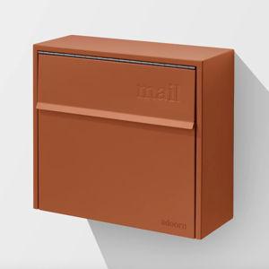 Wall Mount Mailbox | Small in Chili Pepper Red