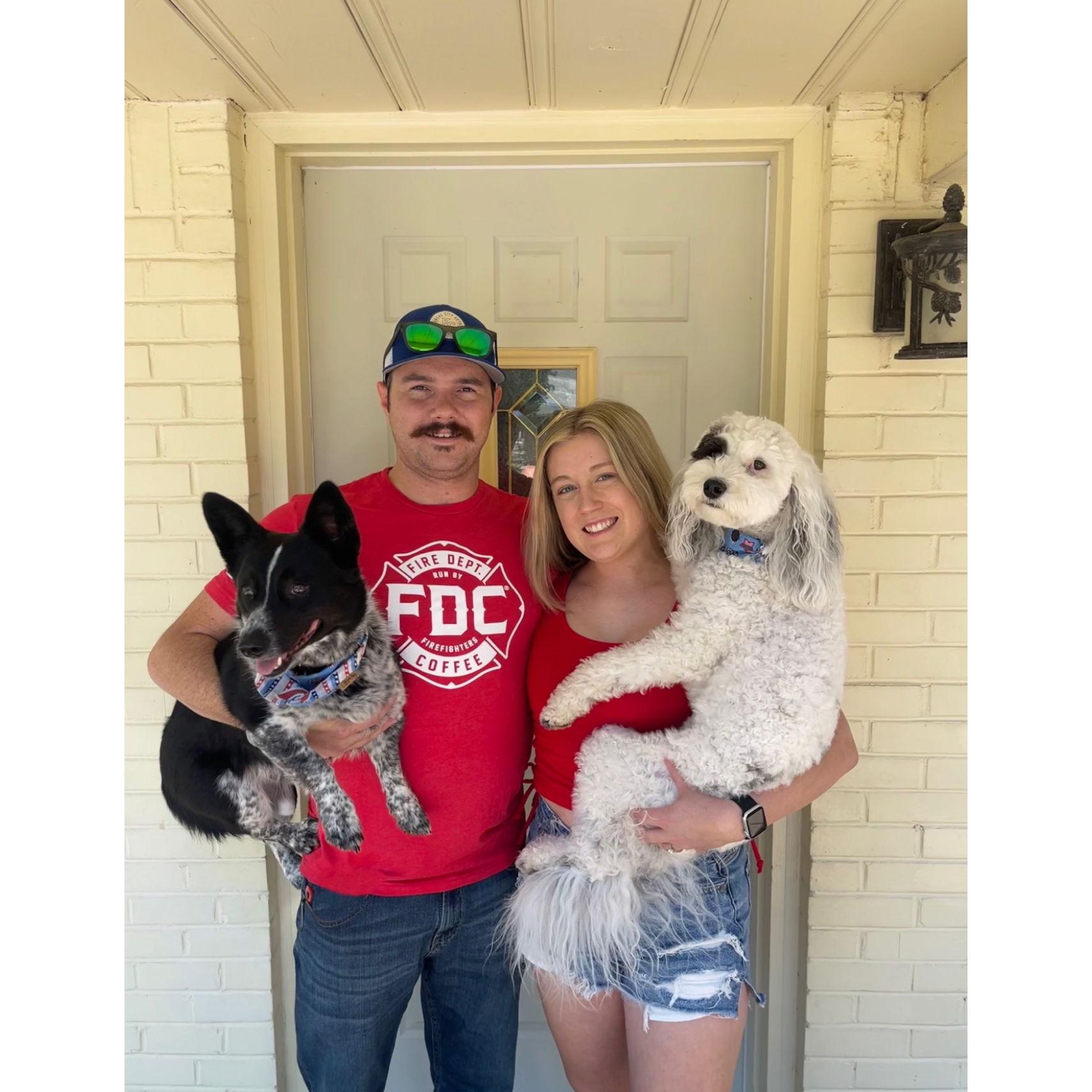 our lil fams first house!