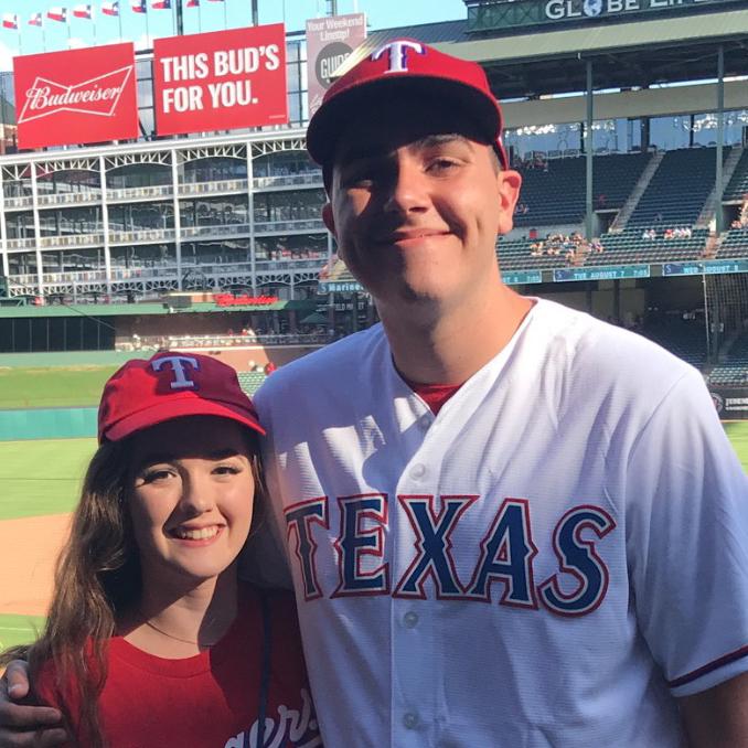 June 26, 2018 - Another Rangers game.